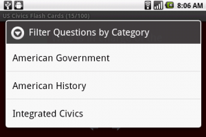 Flash card Questions by Category